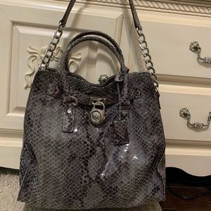 Michael Kors snakeskin bag